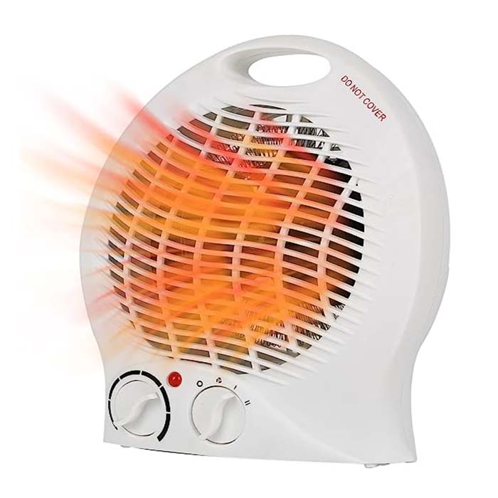 2000W domáci ventilátorový ohrievač