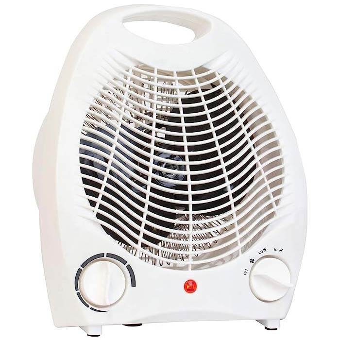 2000 W prenosný ohrievač ventilátora