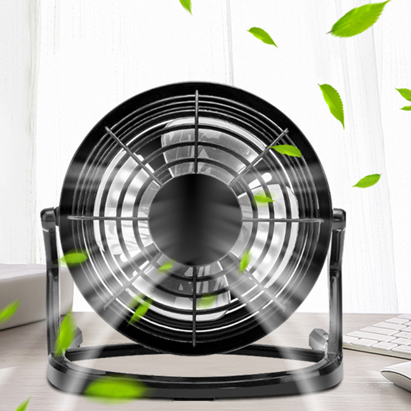 Office Mini Air Cooler ventilátor plastový čierny