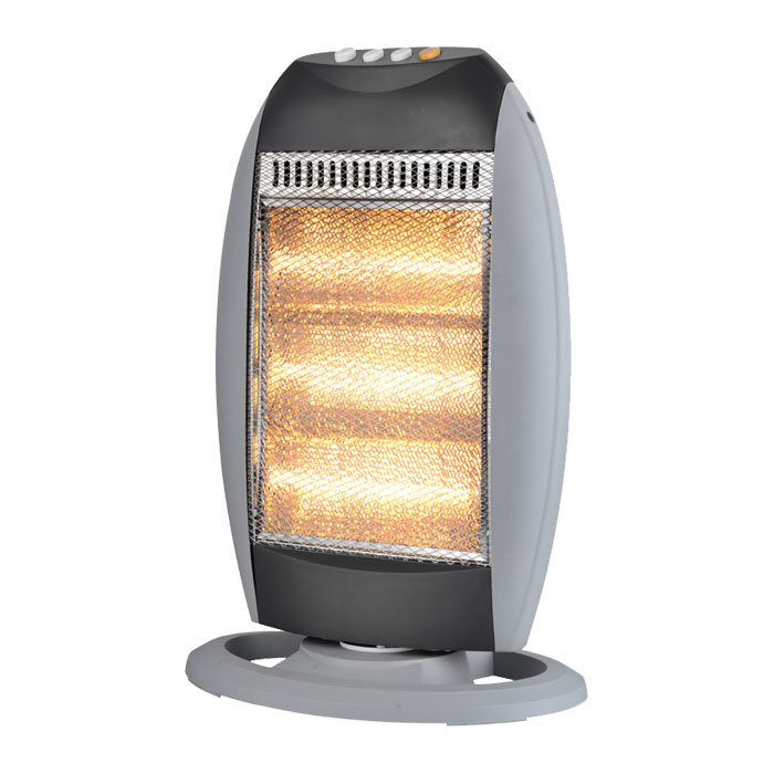 Oscilačný elektrický halogénový ohrievač 1200W