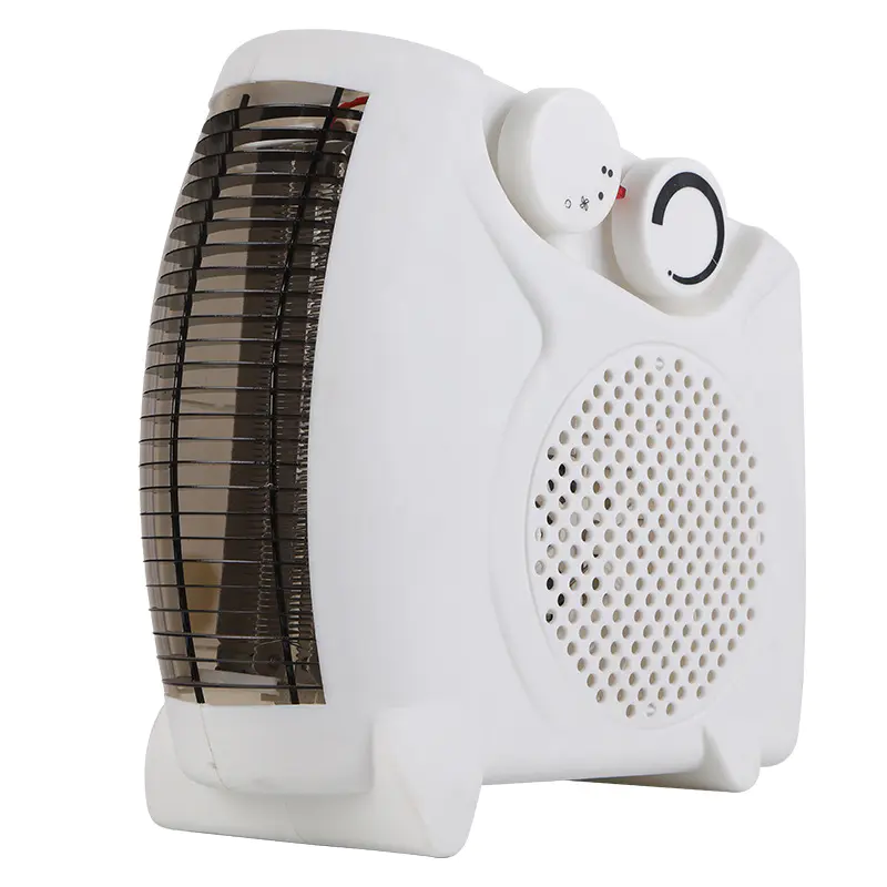 Prenosný domáci ventilátor ohrievača biely